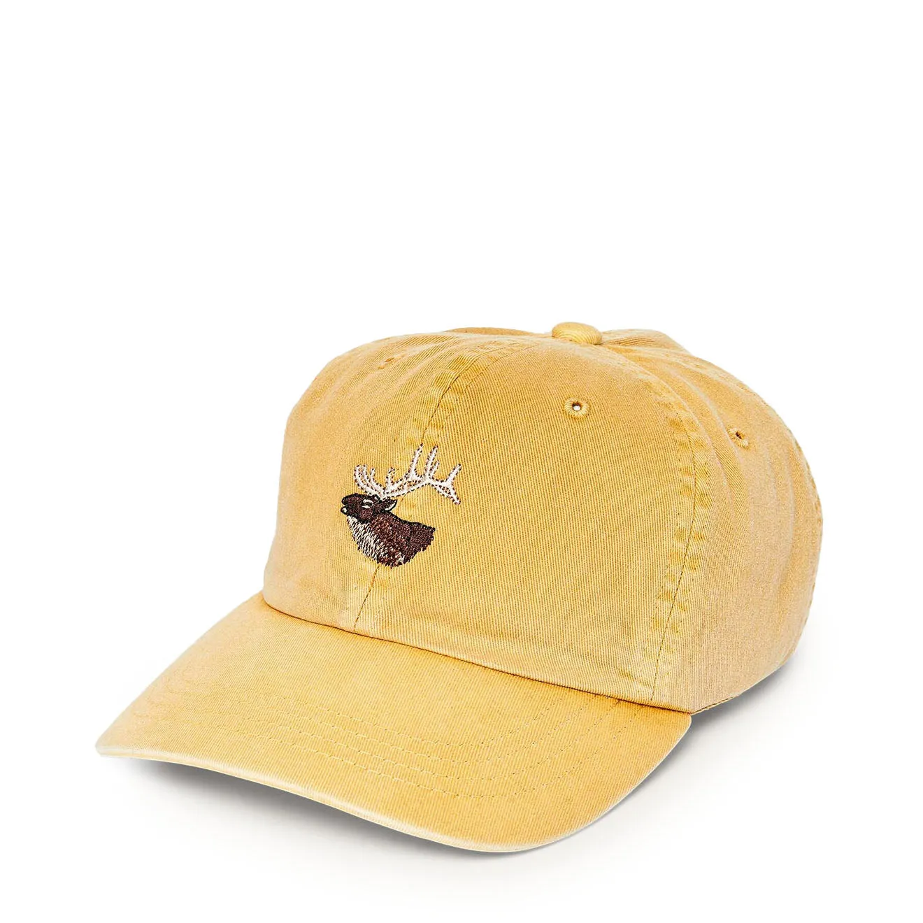 Filson Washed Low-Profile Logger Cap Lemon / Elk Clothing Filson