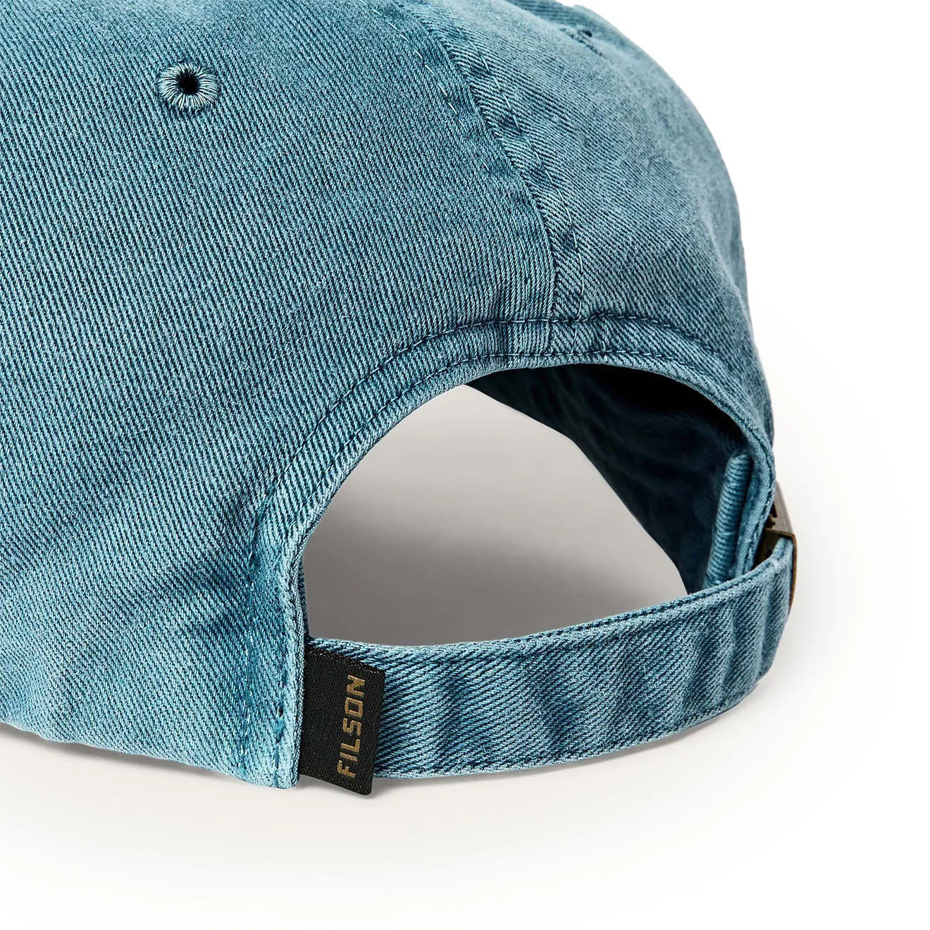 Filson Washed Low-Profile Logger Cap Slate / Mallard Clothing Filson