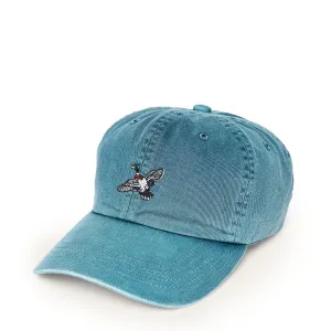 Filson Washed Low-Profile Logger Cap Slate / Mallard Clothing Filson