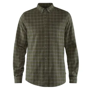 Fjallraven Ovik Flannel Shirt Deep Forest