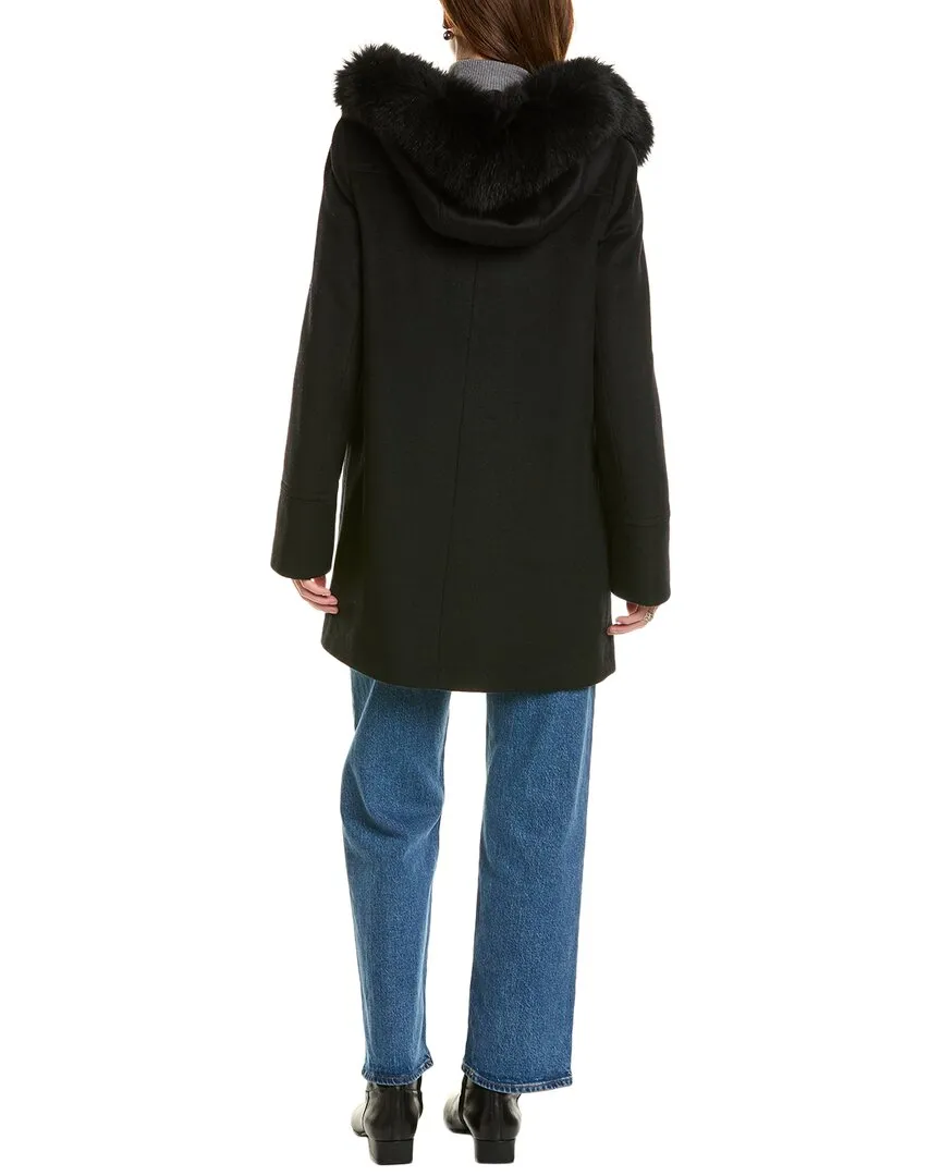 FLEURETTE Medium Wool-Blend Jacket