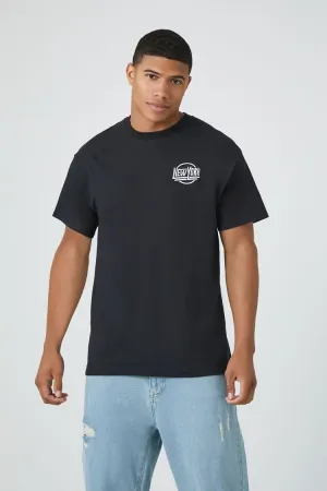 Forever 21 Men's Embroidered New York Graphic T-Shirt Black/Multi Forever 21