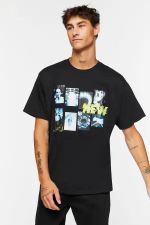 Forever 21 Men's New Universe Graphic T-Shirt Black/Multi Forever 21