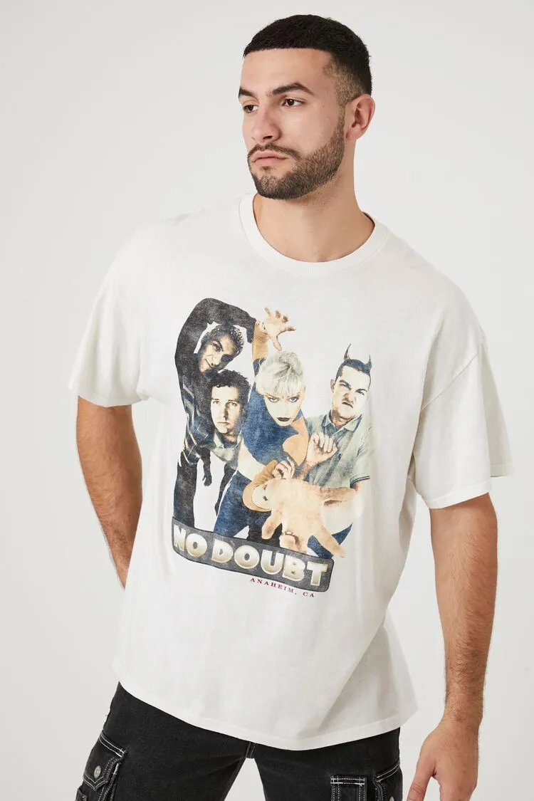Forever 21 Men's No Doubt Graphic T-Shirt Sand/Multi Forever 21