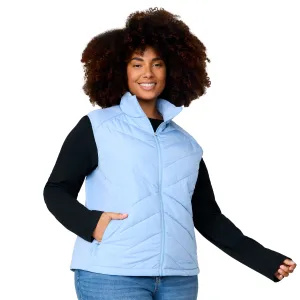Free Country Women's Plus Size Quilted Hybrid Vest