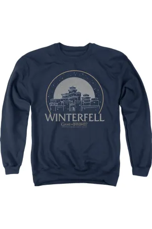 Game Of Thrones Winterfell Adult Crewneck Sweatshirt