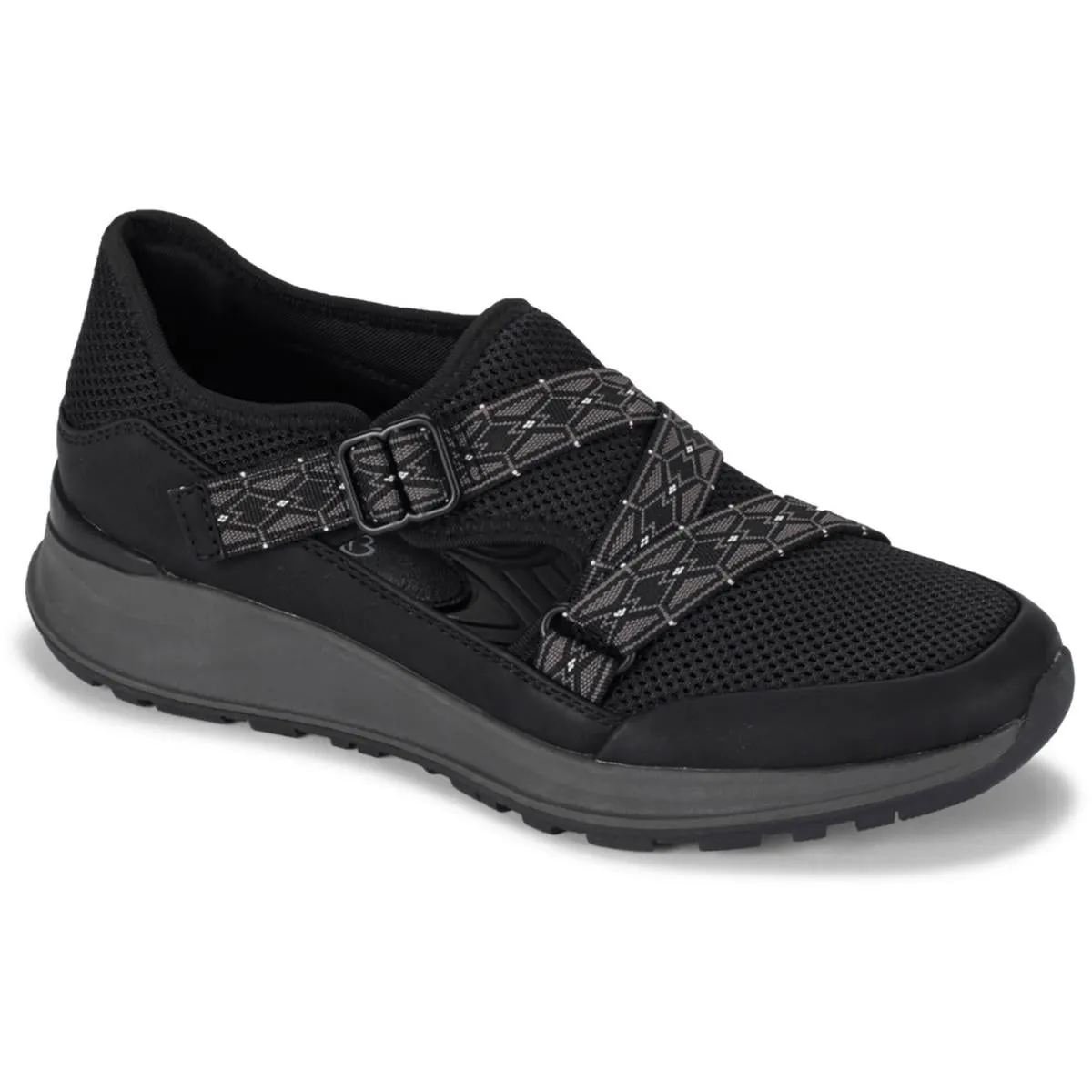 Gianna Womens Buckle Man Made Hiking Shoes