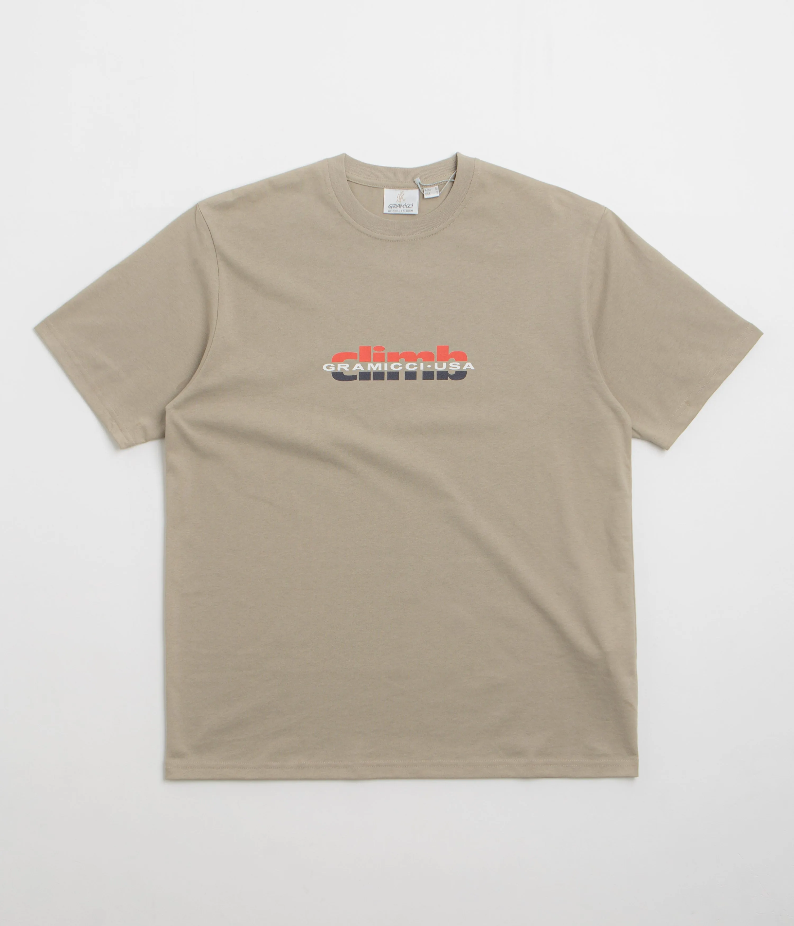 Gramicci Climb T-Shirt - Khaki Gramicci