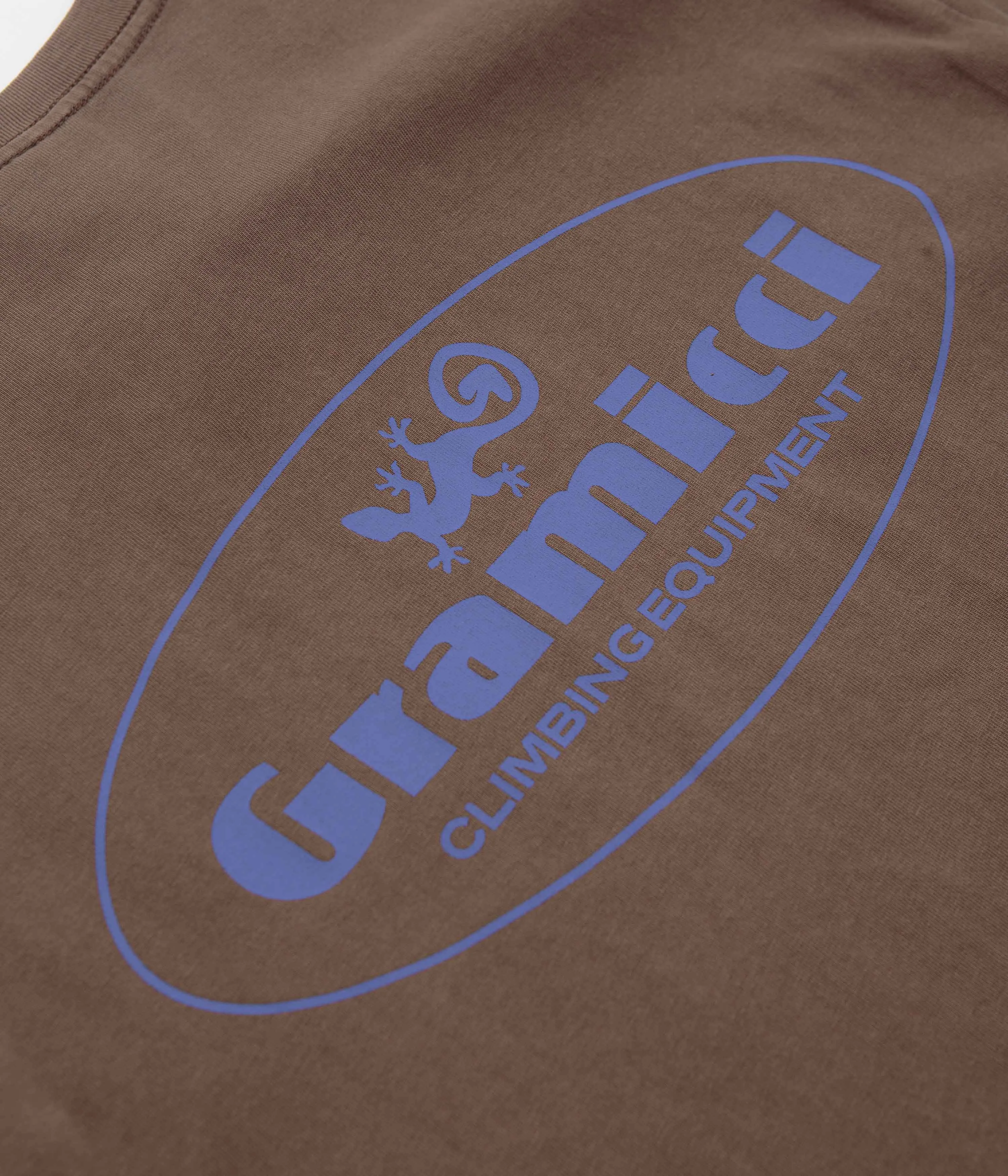 Gramicci Climbing Equipment T-Shirt - Brown Pigment Gramicci
