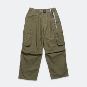 Gramicci Clothing Military Wide Pant x and wander - Khaki
