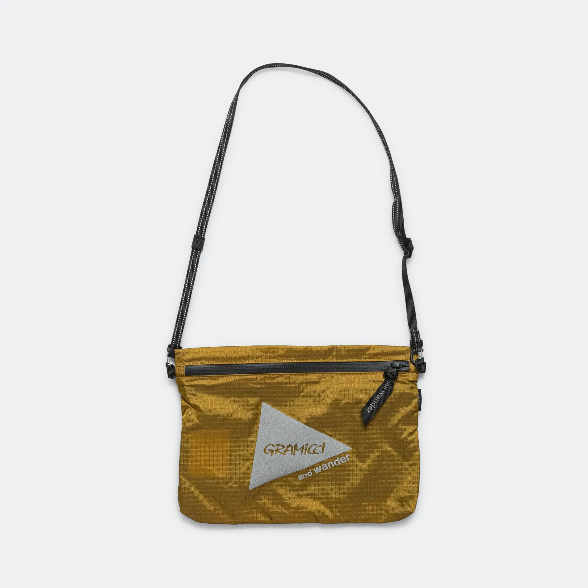 Gramicci Clothing Nylon Sacoche x and wander - Beige
