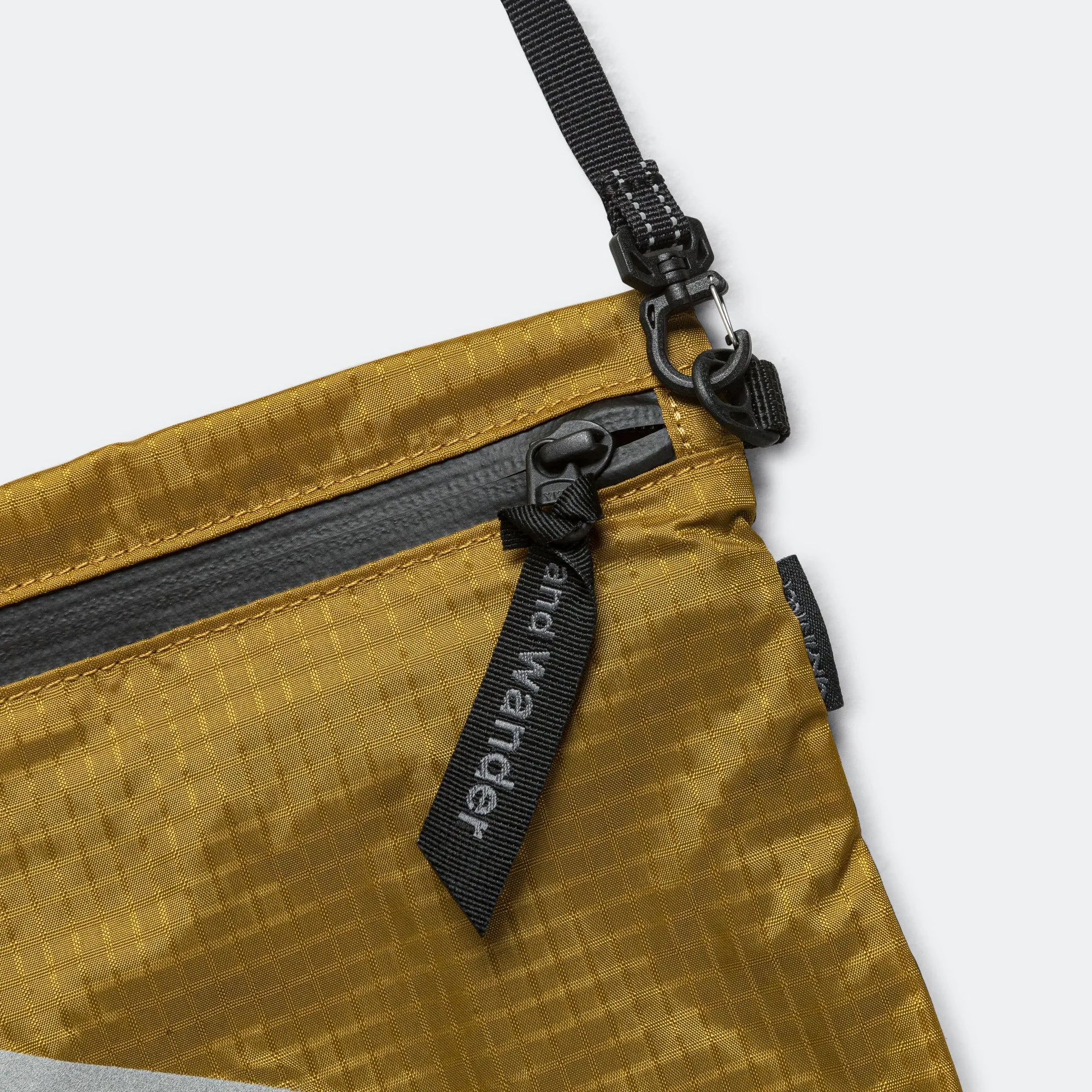 Gramicci Clothing Nylon Sacoche x and wander - Beige