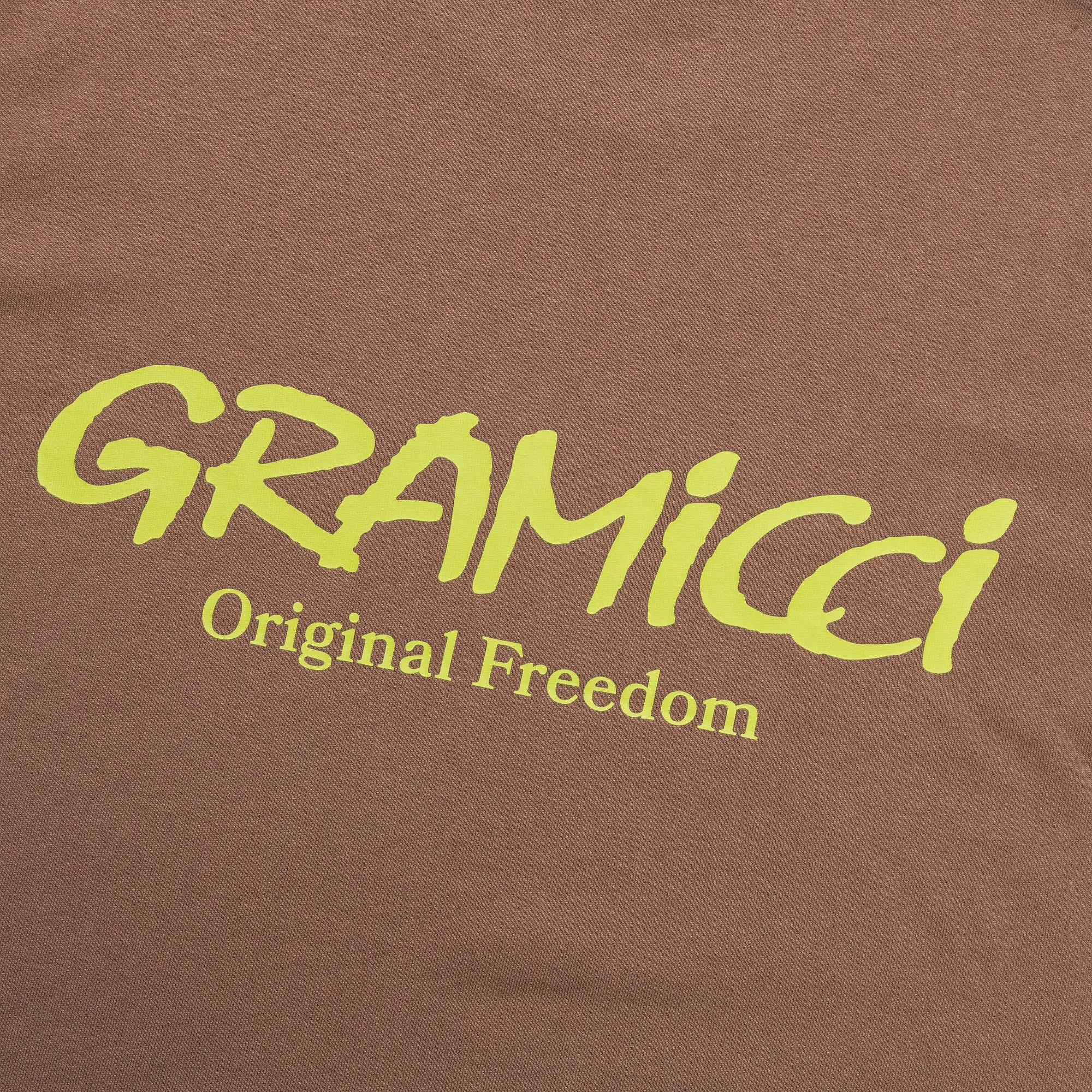Gramicci Clothing Original Freedom Tee - Pigment Brown