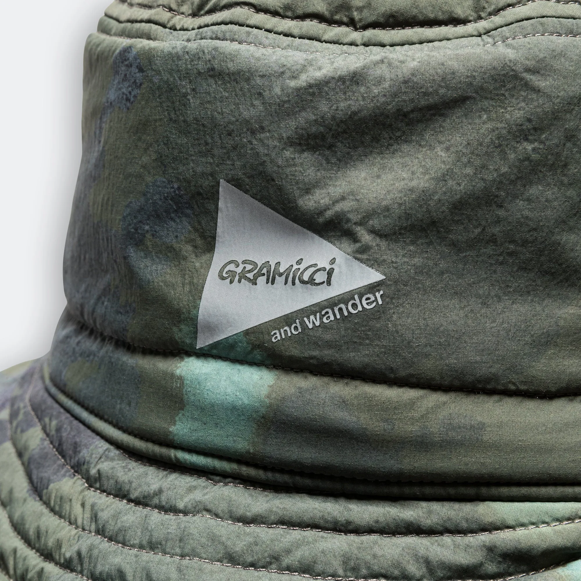 Gramicci Clothing Padded Hat x and wander - Camo