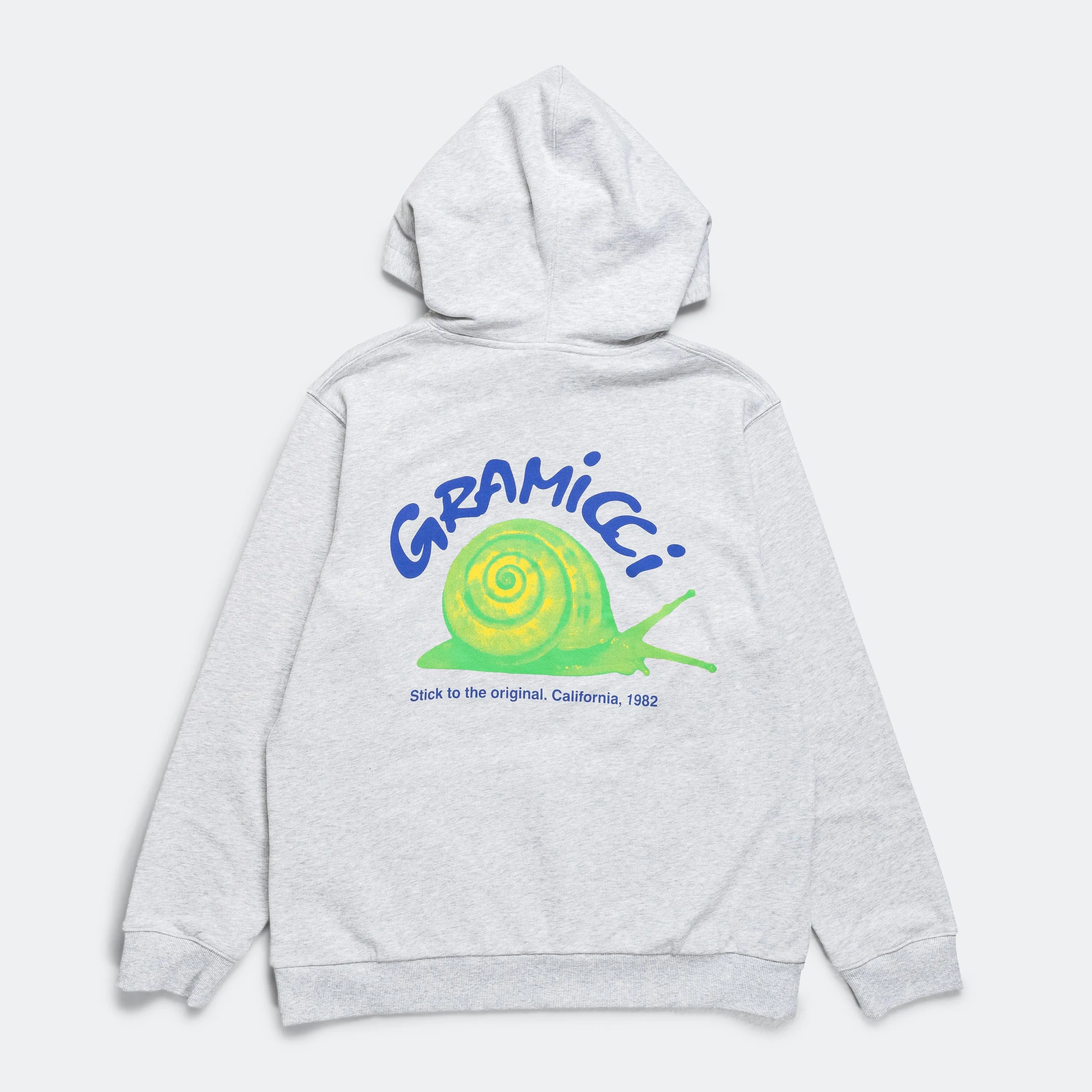 Gramicci Clothing Snail Hooded Sweatshirt - Heather Ash
