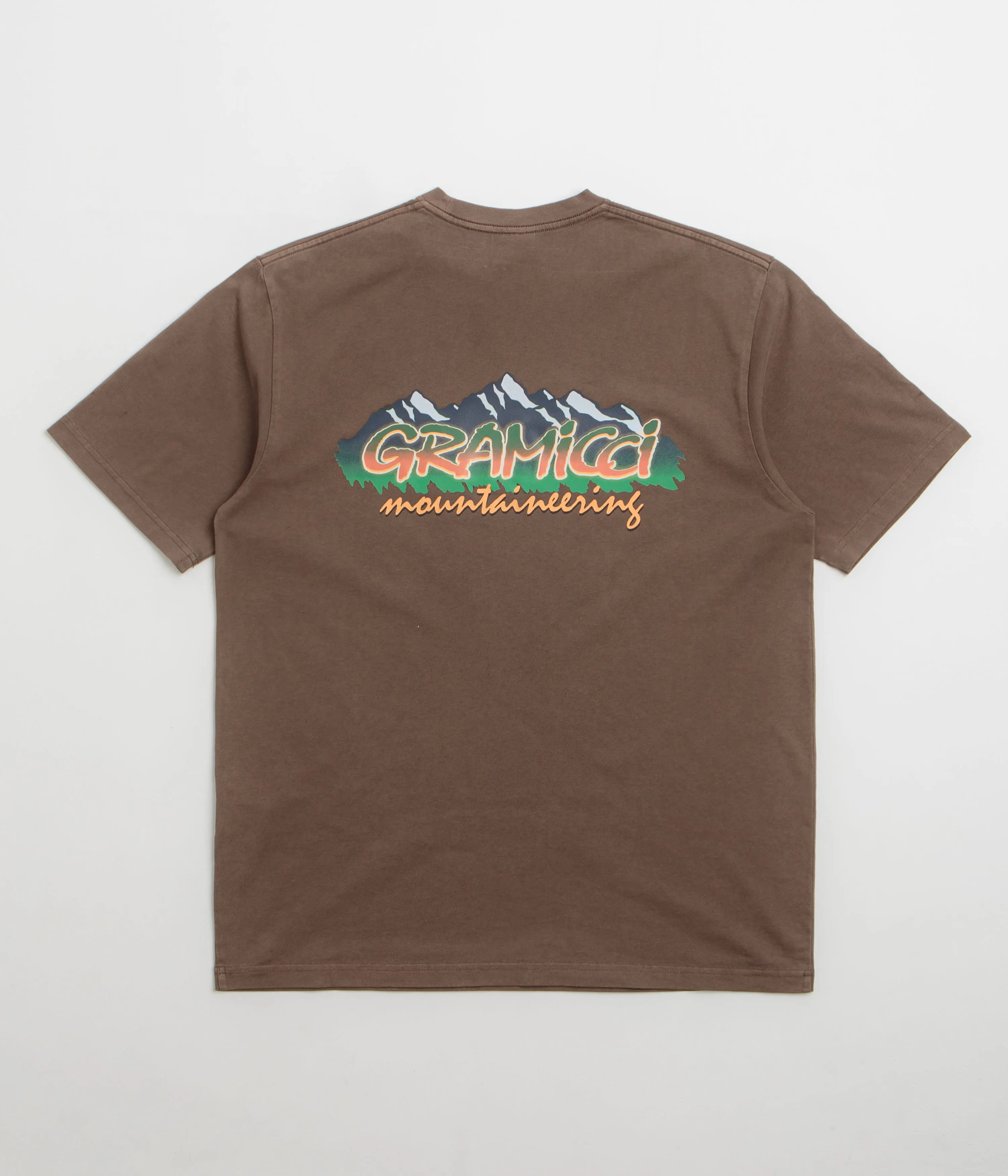 Gramicci Mountaineering T-Shirt - Brown Pigment Gramicci