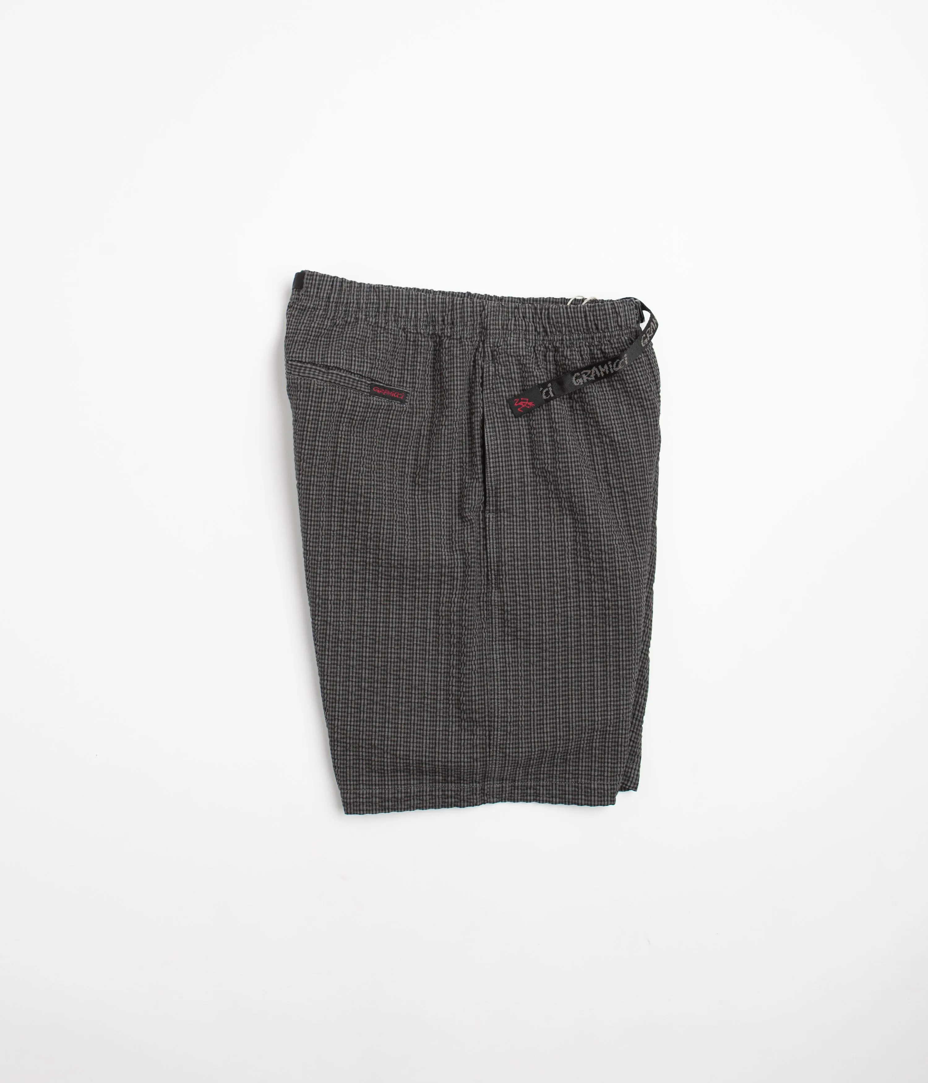 Gramicci OG Seersucker G-Shorts - Deep Grey Garment Dyed Gramicci