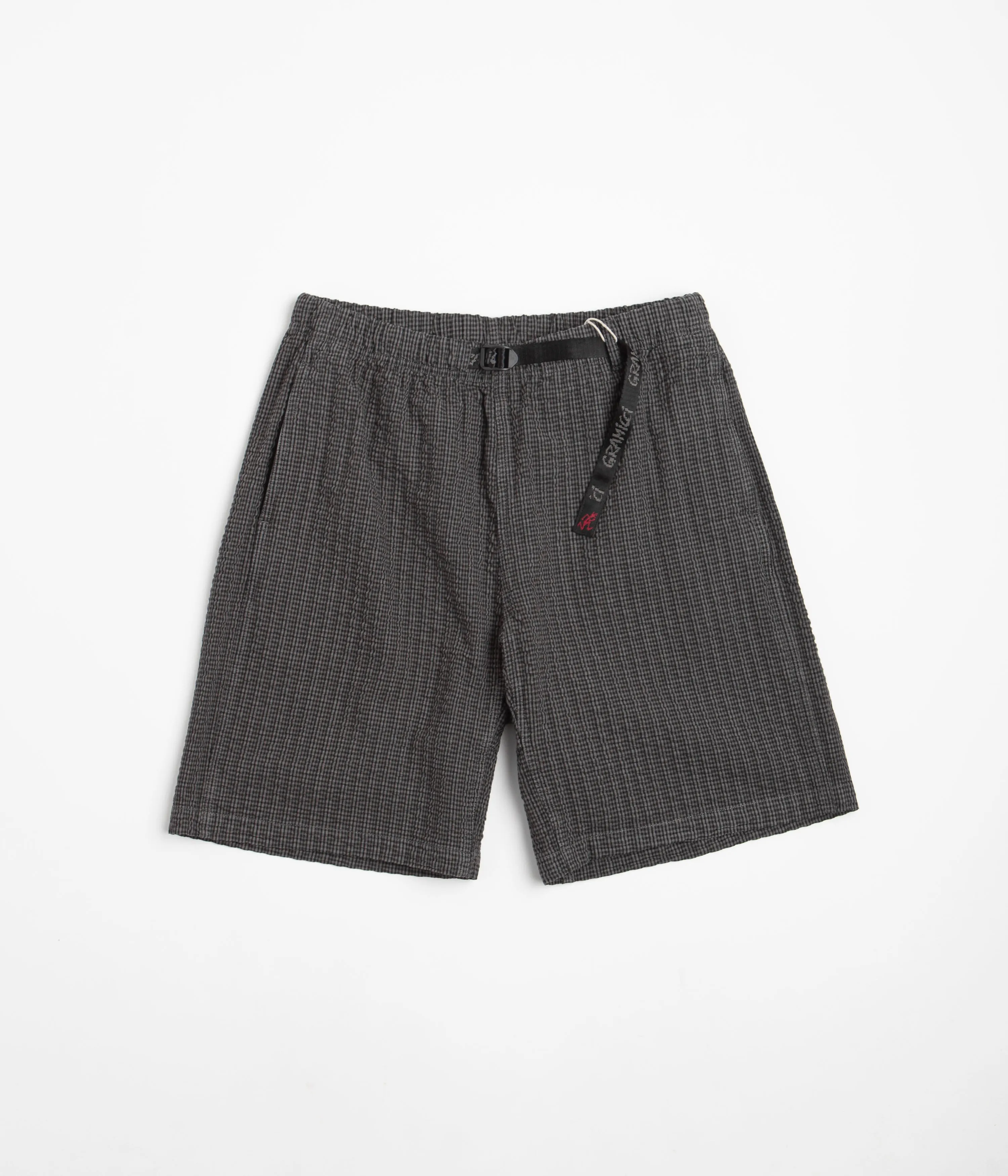 Gramicci OG Seersucker G-Shorts - Deep Grey Garment Dyed Gramicci