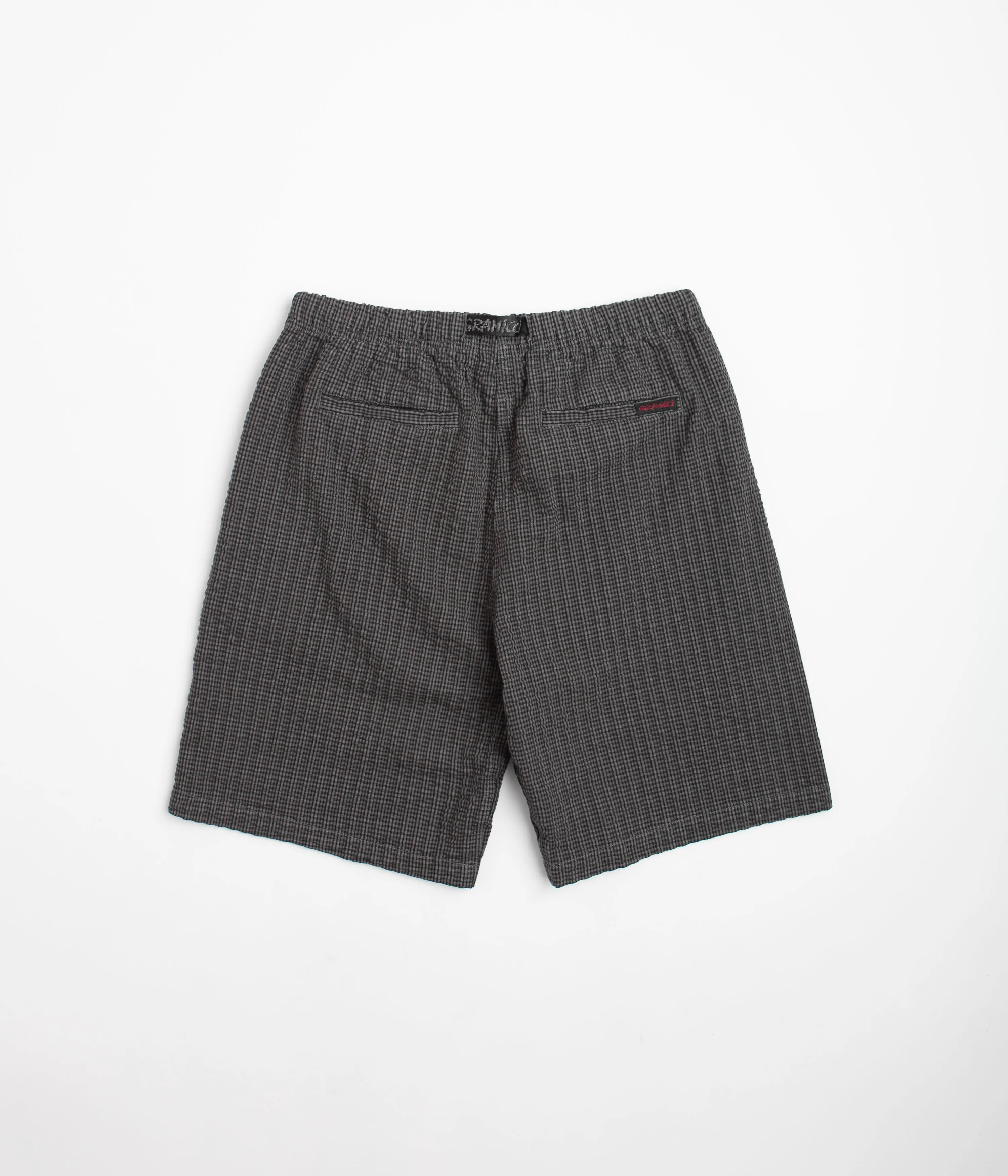 Gramicci OG Seersucker G-Shorts - Deep Grey Garment Dyed Gramicci