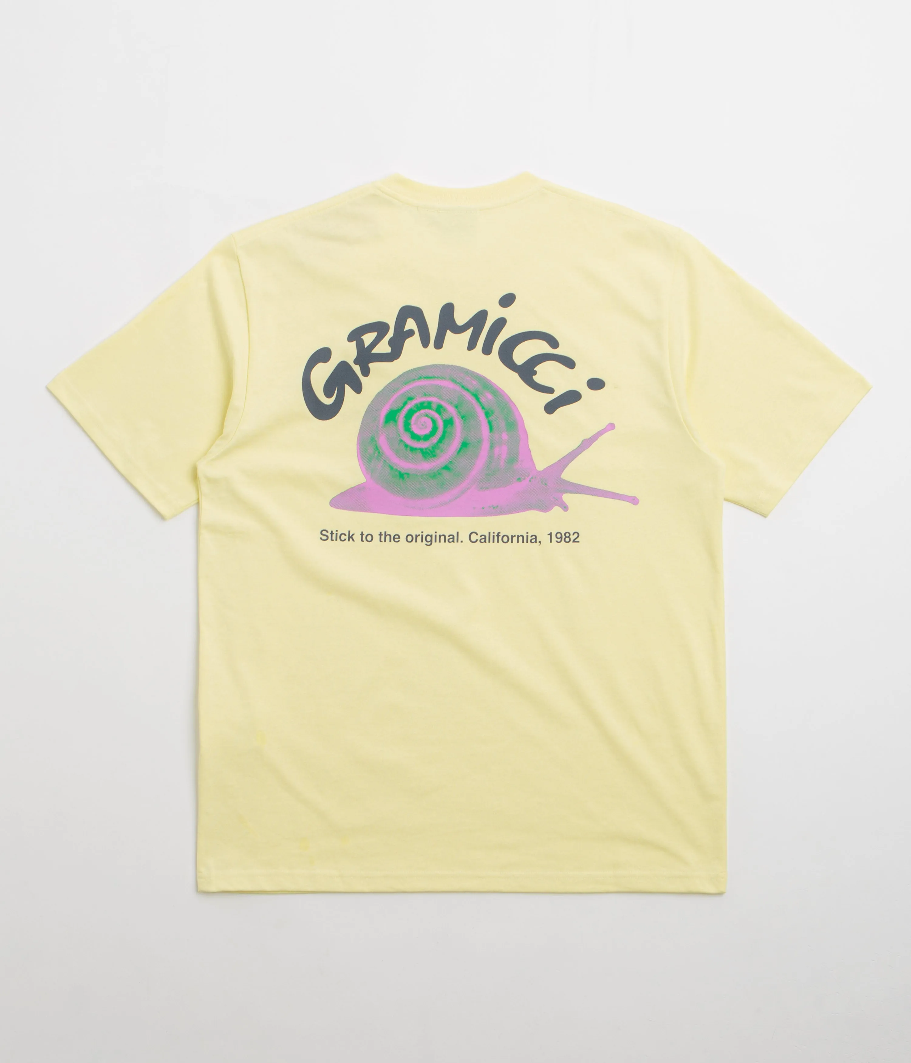 Gramicci Snail T-Shirt - Lemon Gramicci