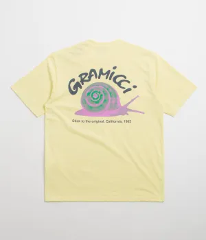 Gramicci Snail T-Shirt - Lemon Gramicci