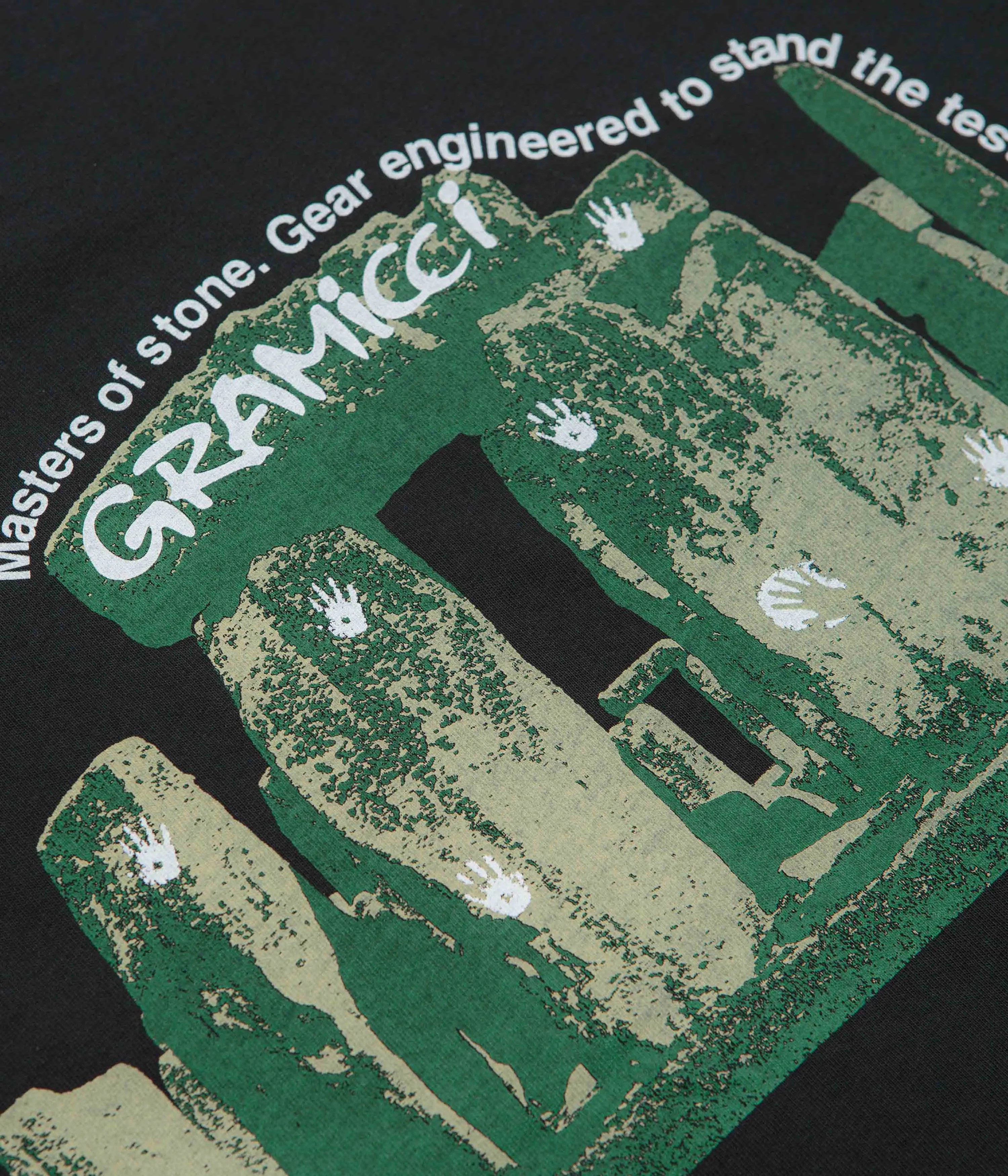Gramicci Stonehenge T-Shirt - Vintage Black Gramicci