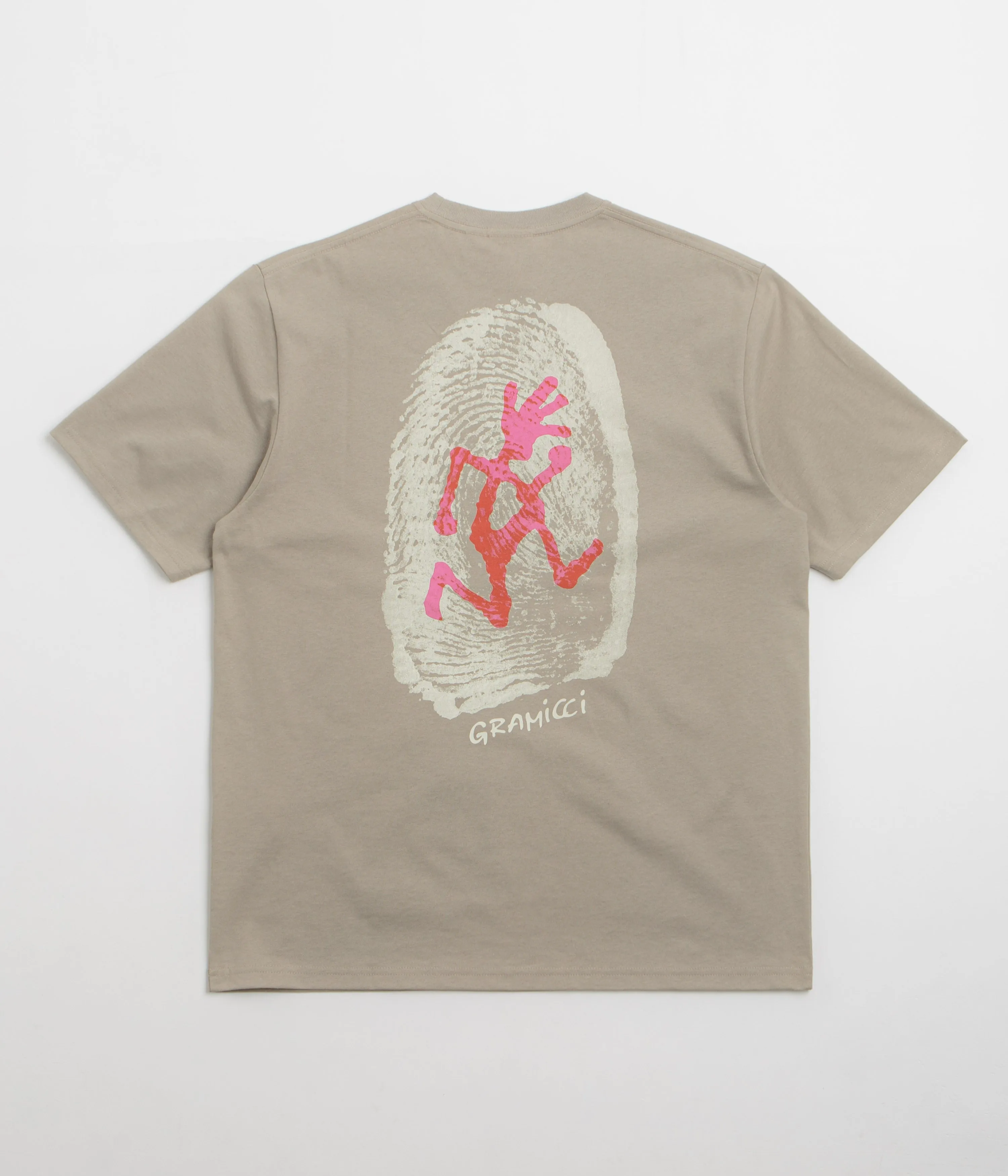 Gramicci Thumbprint T-Shirt - Khaki Gramicci