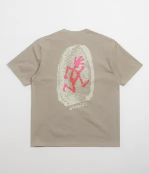 Gramicci Thumbprint T-Shirt - Khaki Gramicci