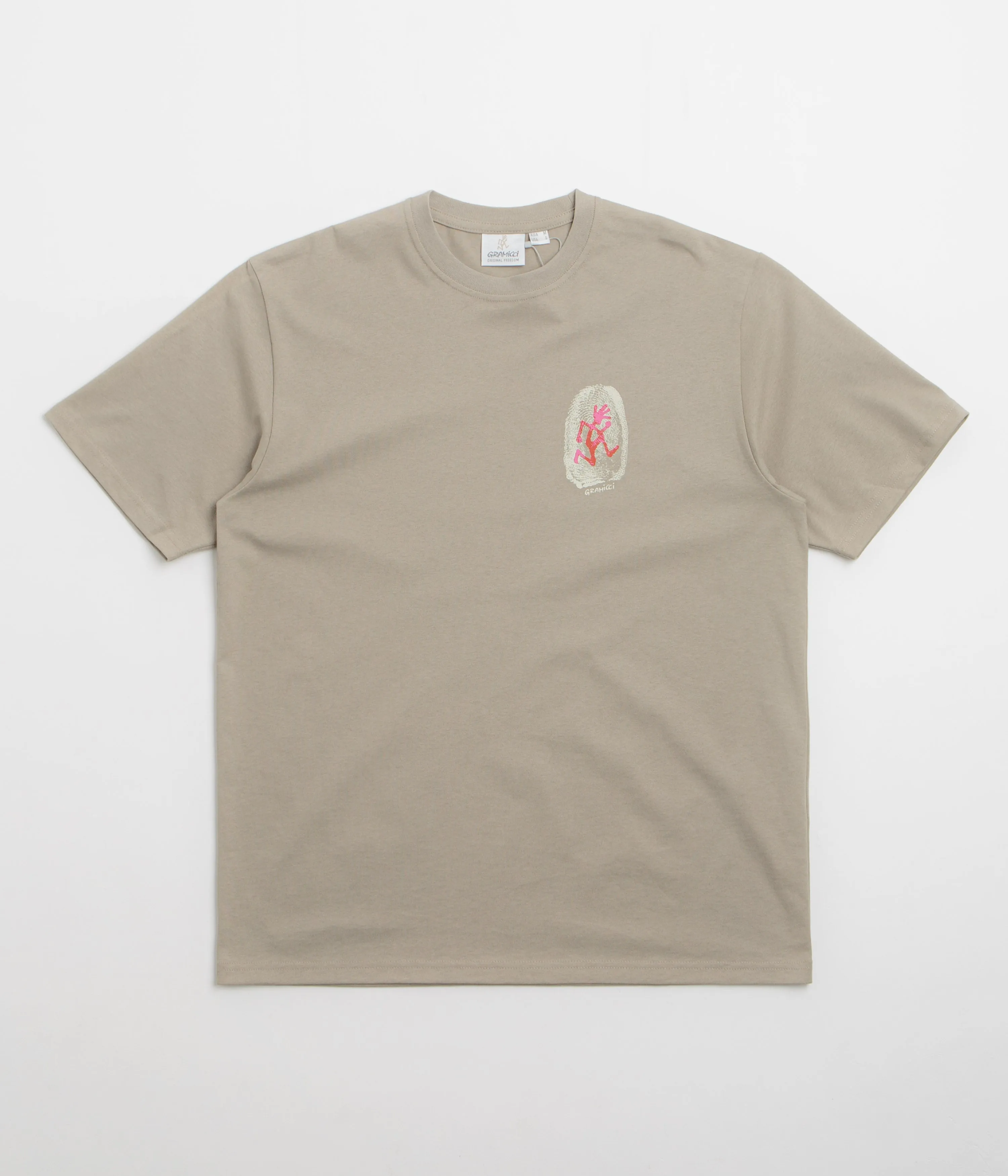 Gramicci Thumbprint T-Shirt - Khaki Gramicci