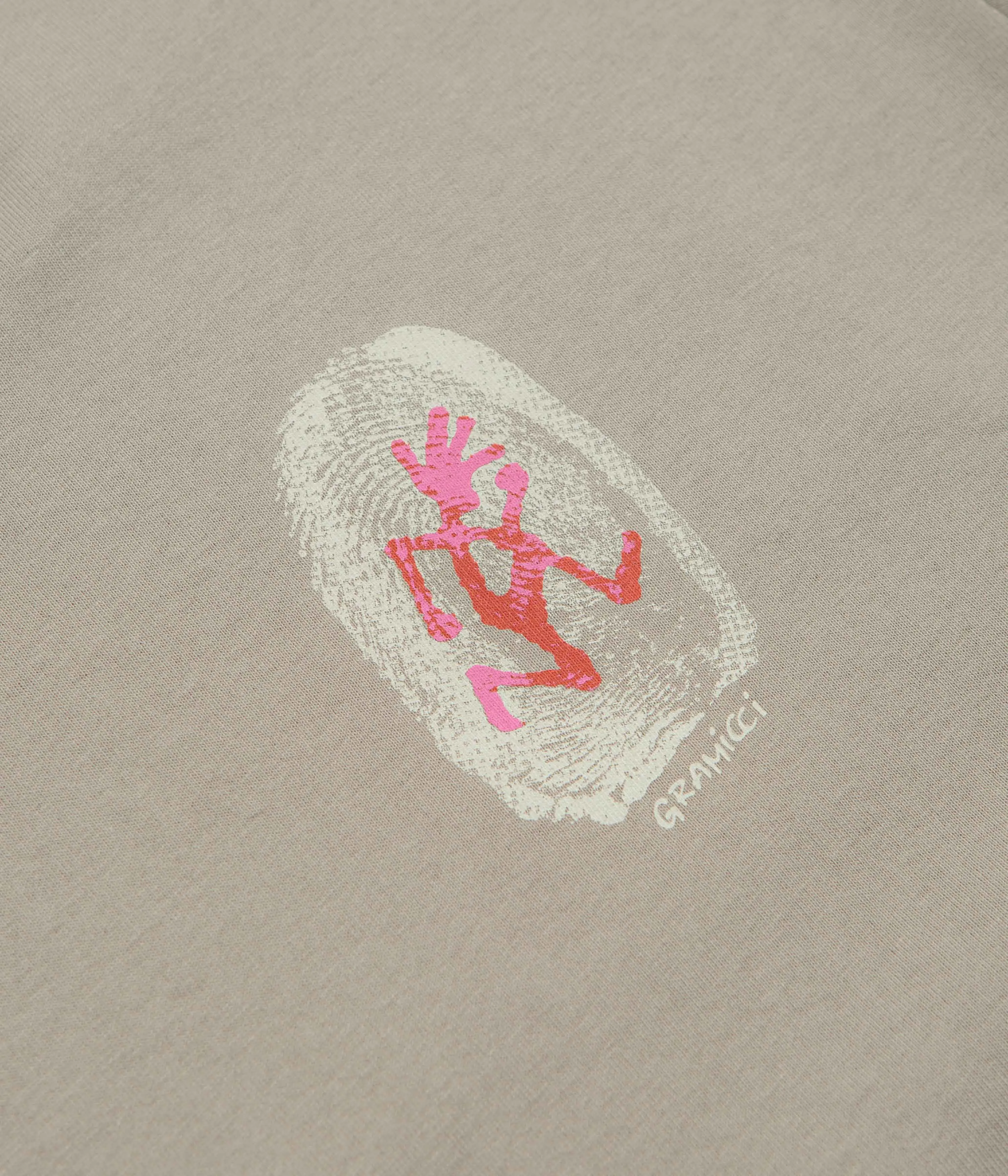 Gramicci Thumbprint T-Shirt - Khaki Gramicci