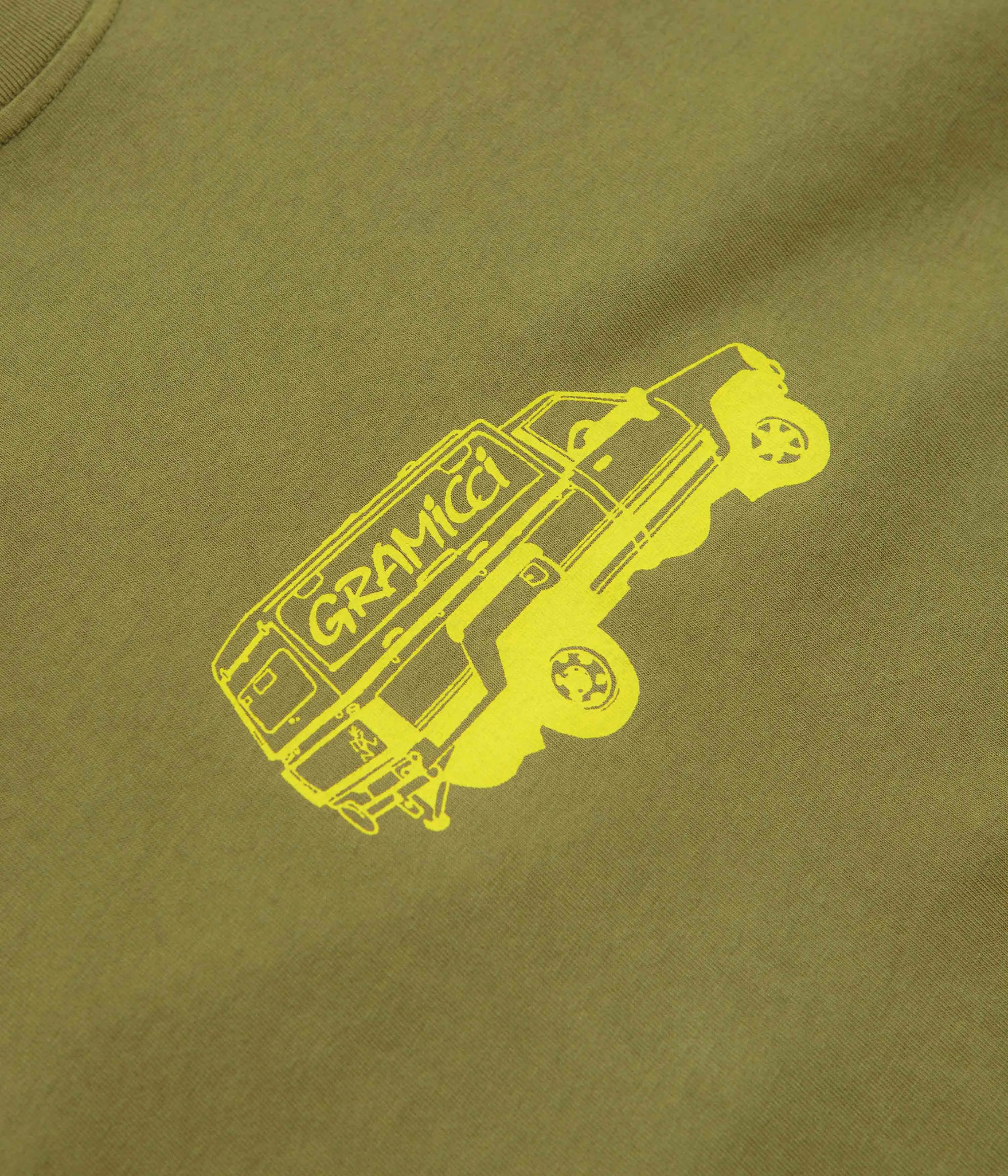 Gramicci Truck T-Shirt - Pistachio Pigment Gramicci