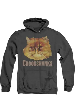 Harry Potter Crookshanks Color Adult Heather Hoodie / Hooded Sweatshirt
