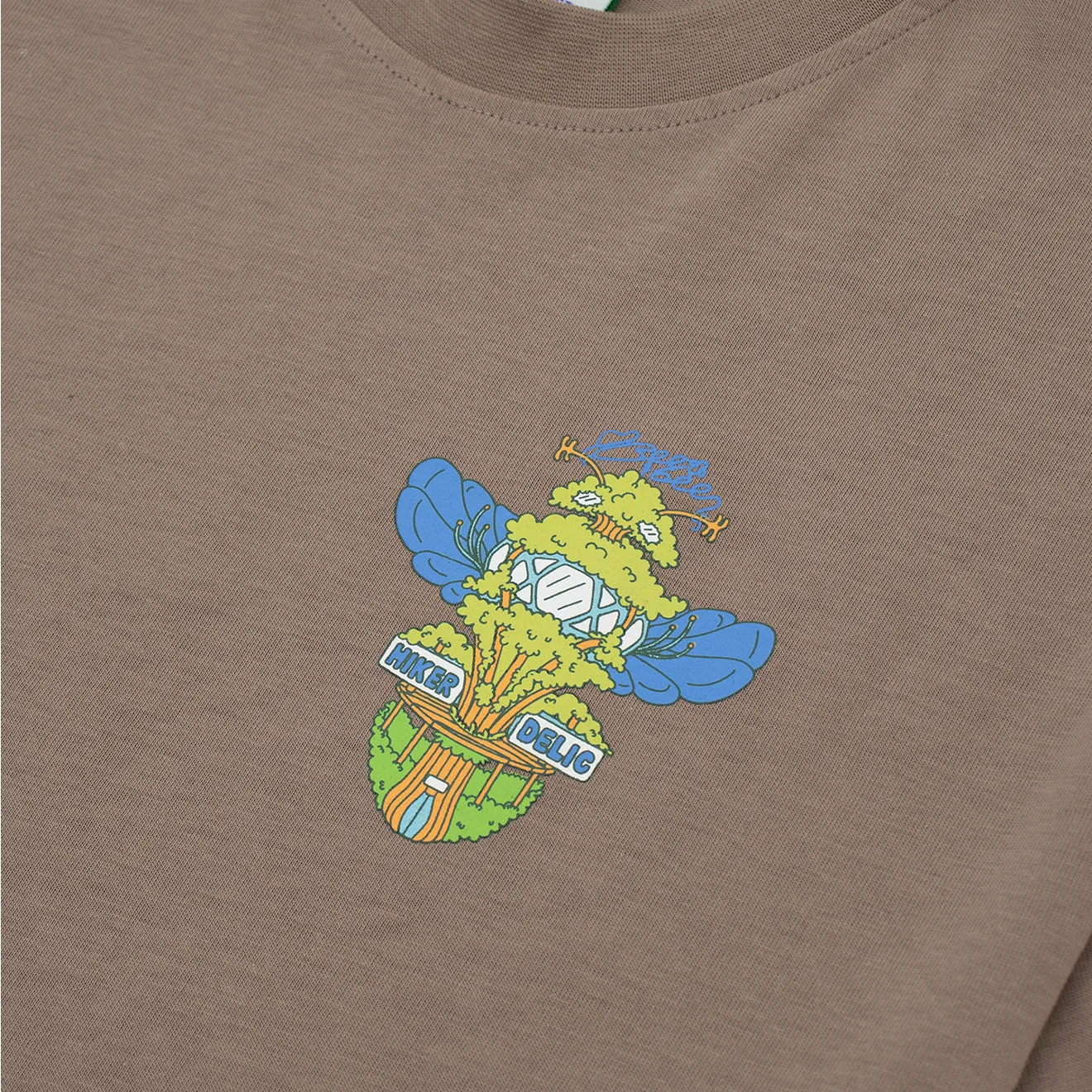 Hikerdelic Bee & Bee SS T-Shirt - Mushroom Clothing Hikerdelic