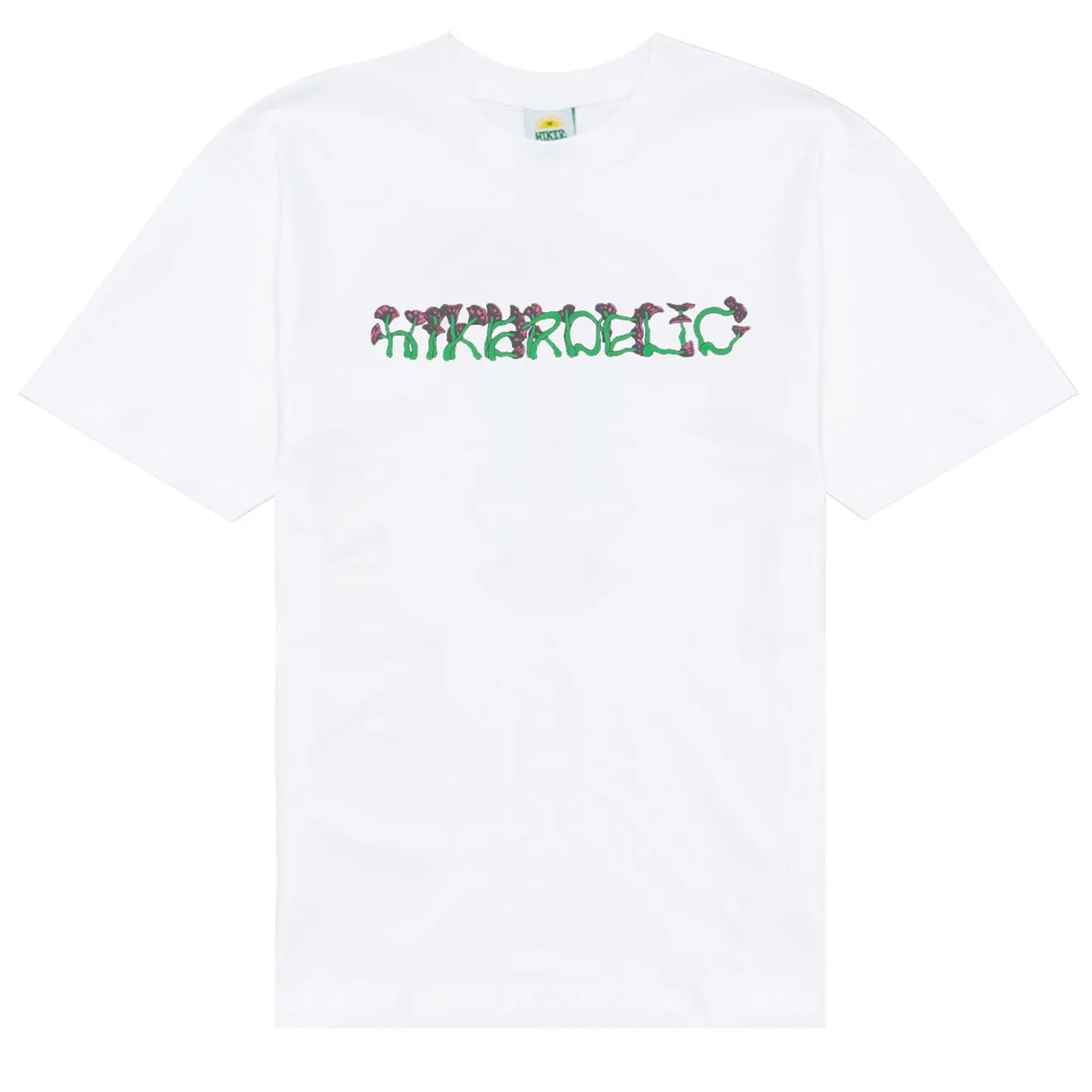 Hikerdelic Glow In The Dark SS T-Shirt - White Clothing Hikerdelic