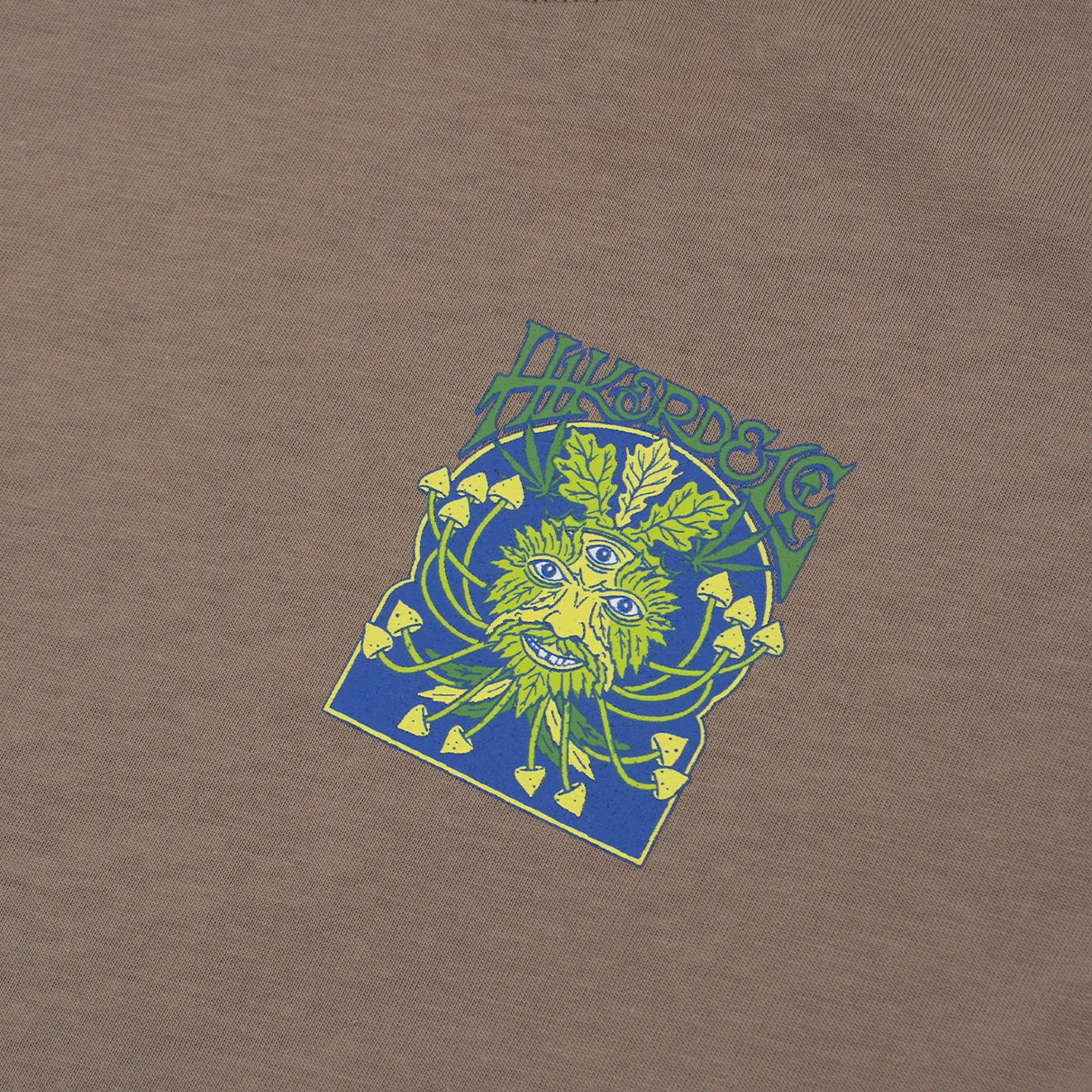 Hikerdelic Green Man SS T-Shirt - Mushroom Clothing Hikerdelic