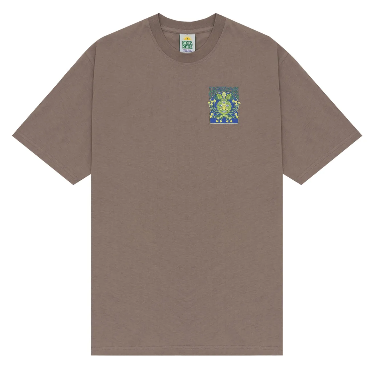 Hikerdelic Green Man SS T-Shirt - Mushroom Clothing Hikerdelic
