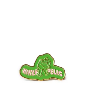 Hikerdelic Kaeru Pin Badge Green Clothing Hikerdelic