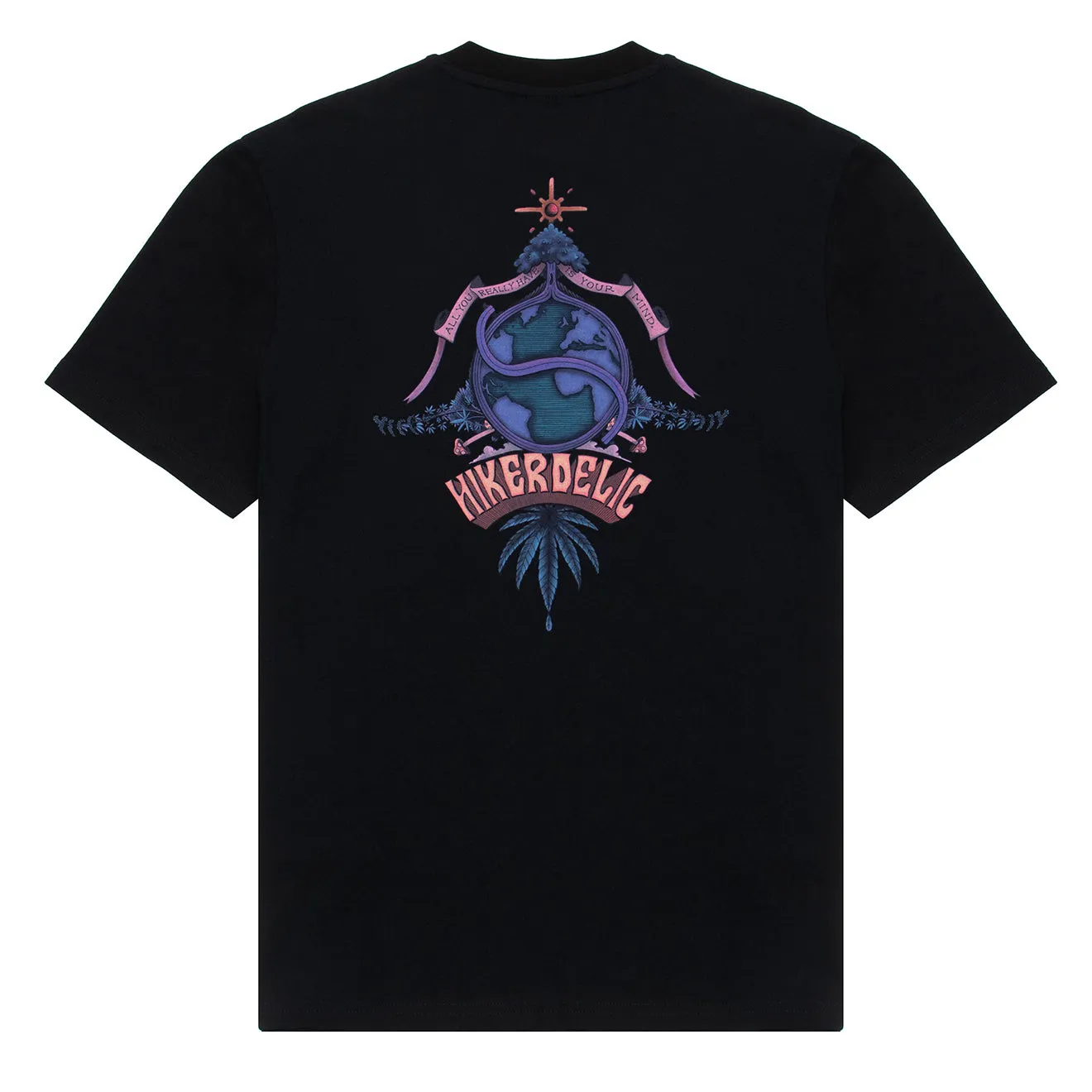 Hikerdelic Kalpana SS T-Shirt Black Clothing Hikerdelic