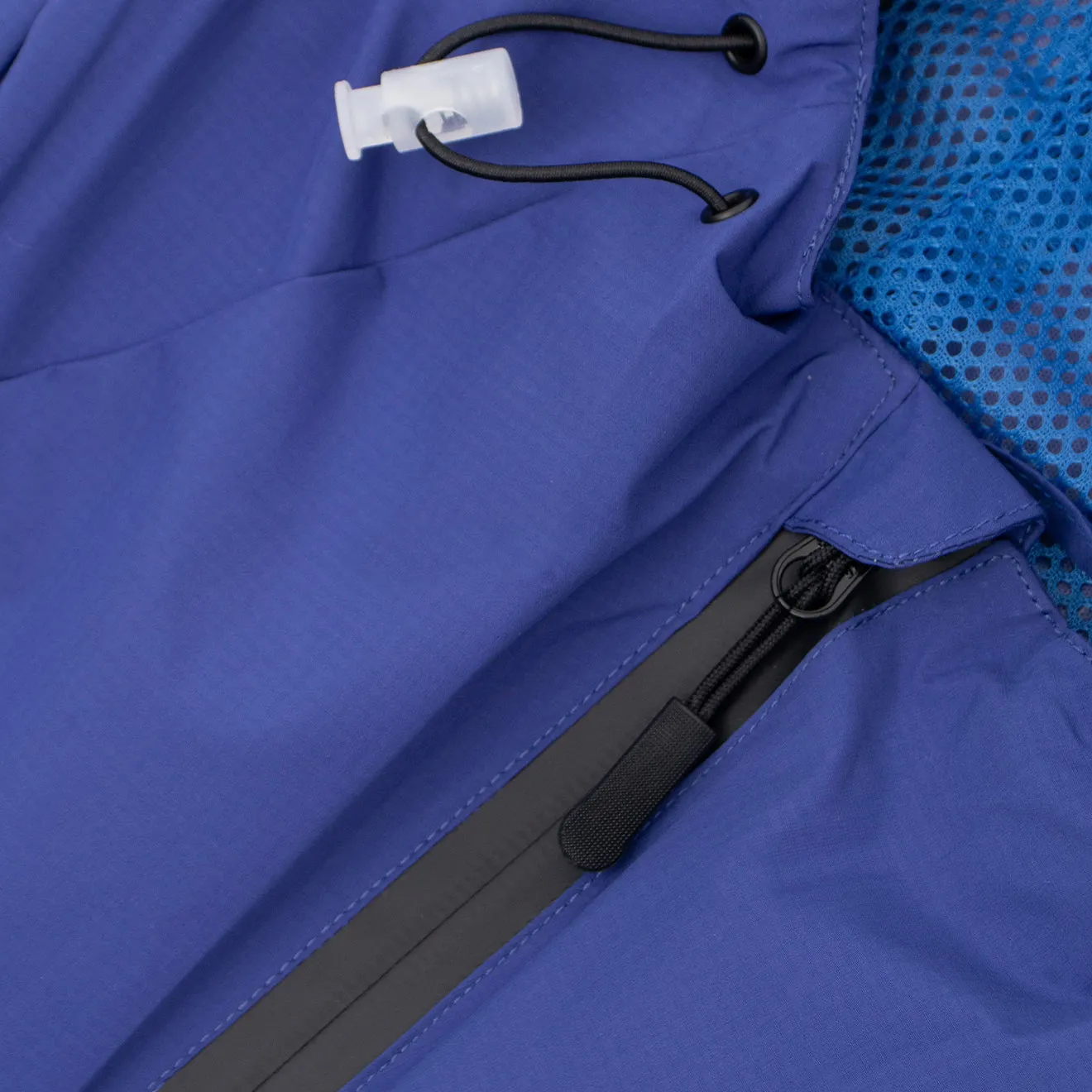 Hikerdelic Mucker Packable Jacket - Navy / Cobalt Clothing Hikerdelic