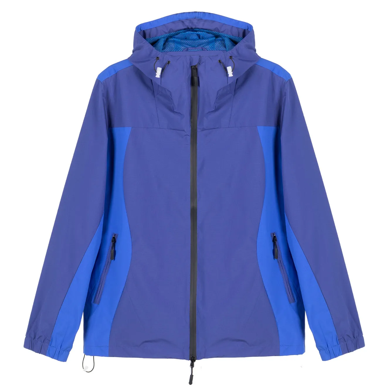 Hikerdelic Mucker Packable Jacket - Navy / Cobalt Clothing Hikerdelic