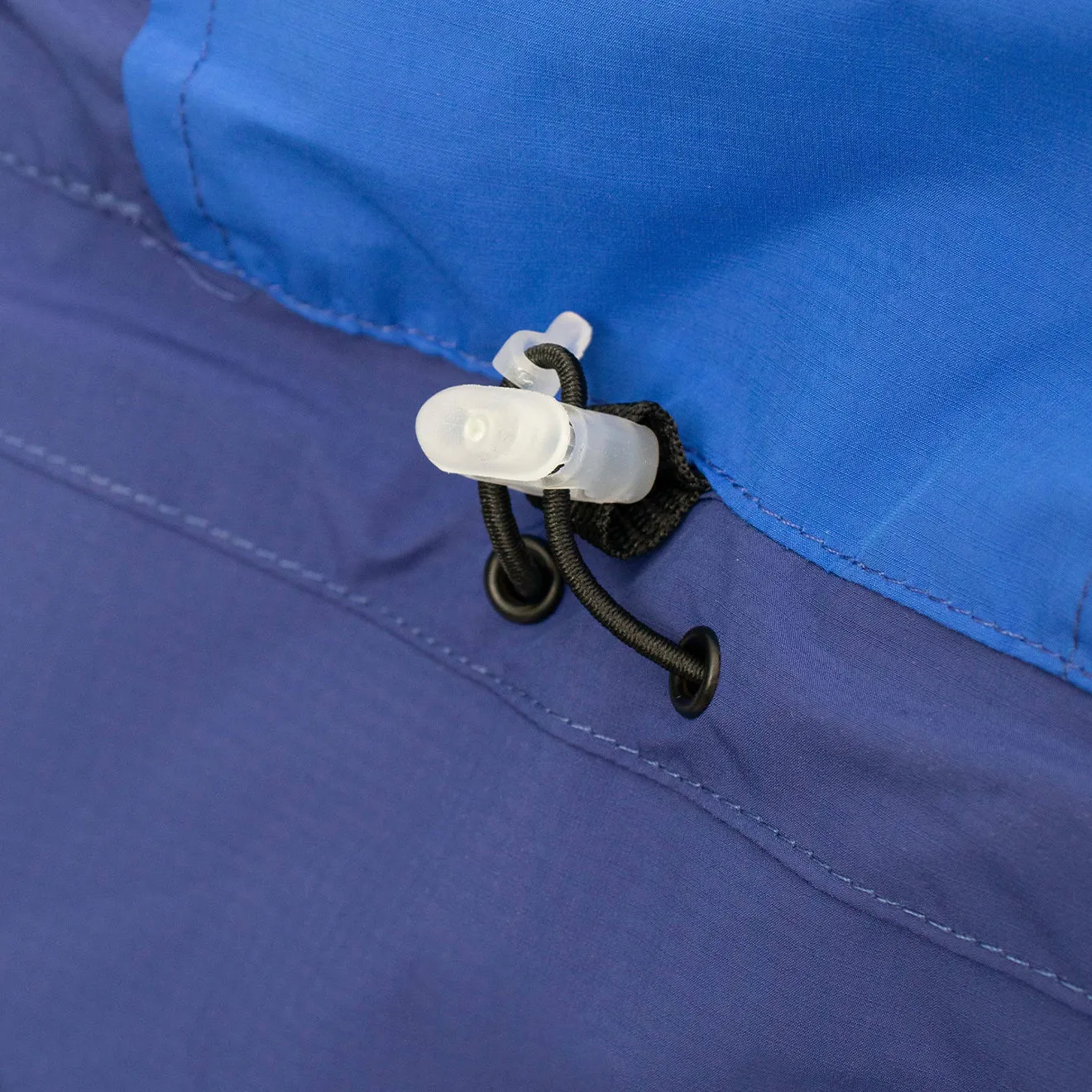 Hikerdelic Mucker Packable Jacket - Navy / Cobalt Clothing Hikerdelic