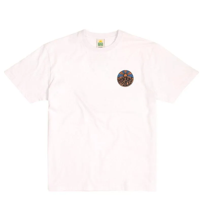 Hikerdelic Original Logo T-Shirt White / Multi