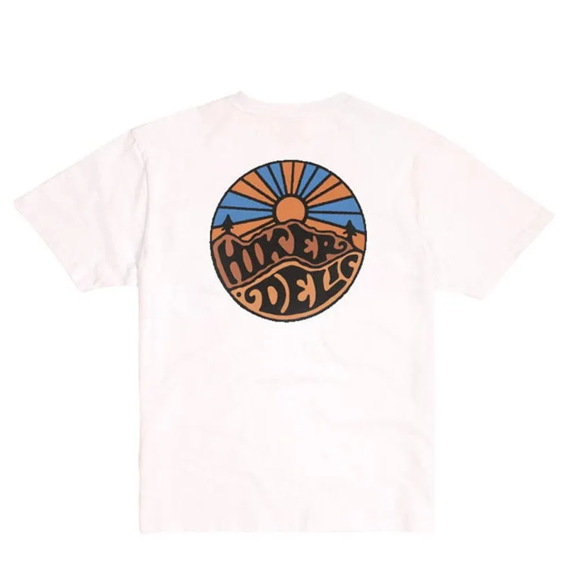 Hikerdelic Original Logo T-Shirt White / Multi