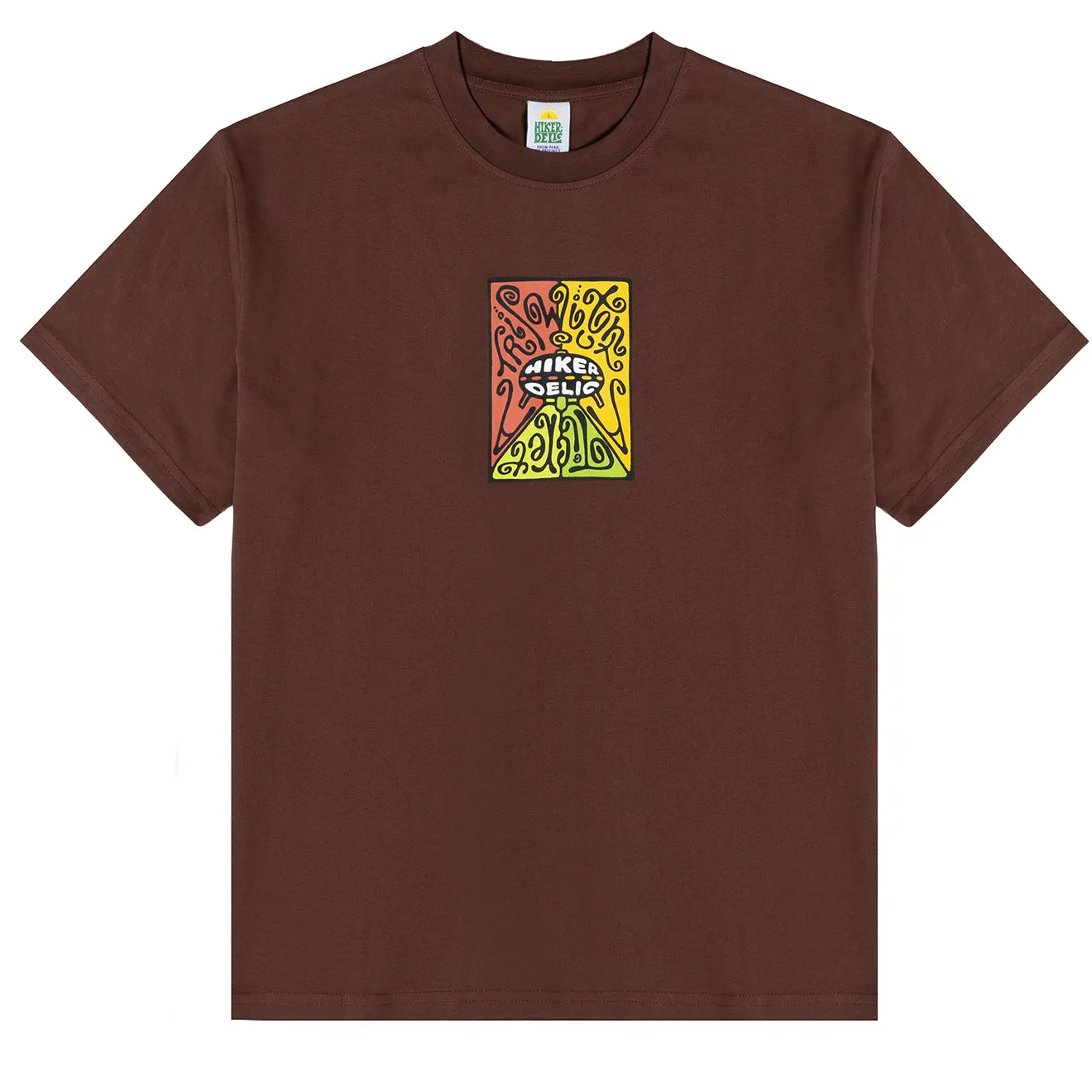 Hikerdelic Prana SS T-Shirt Sepia Clothing Hikerdelic