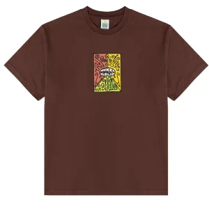 Hikerdelic Prana SS T-Shirt Sepia Clothing Hikerdelic