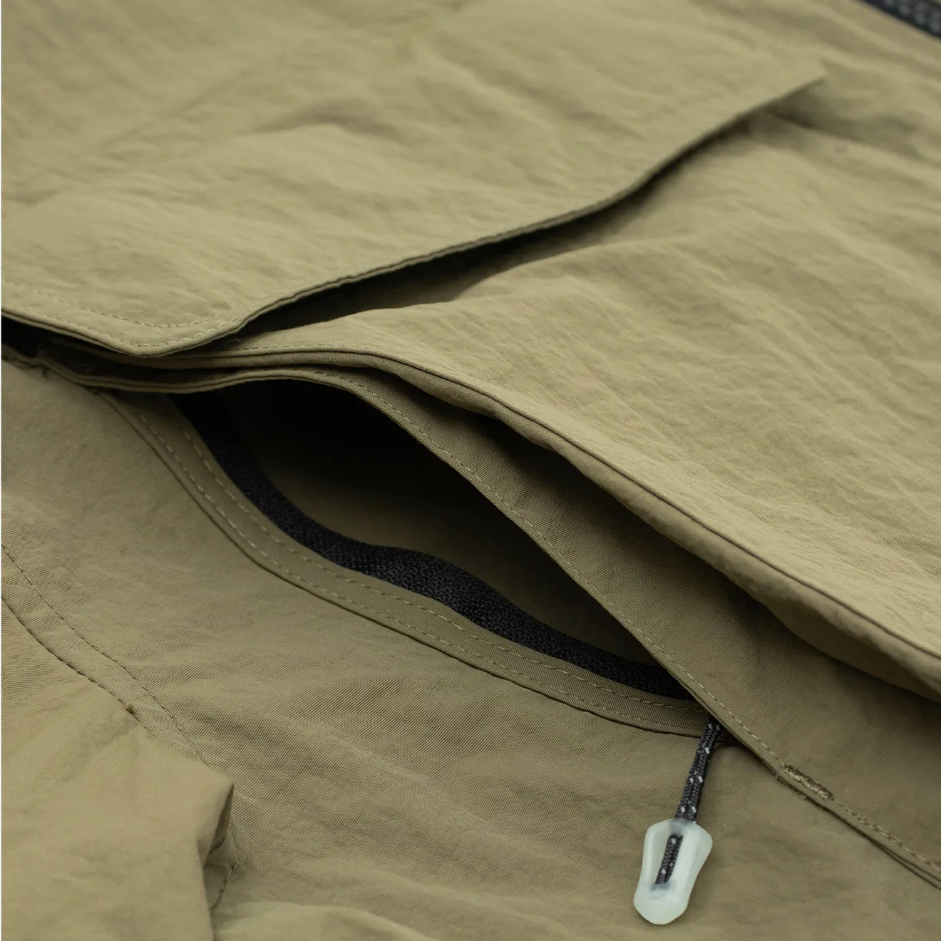 Hikerdelic Tenkara Overshirt - Khaki Clothing Hikerdelic