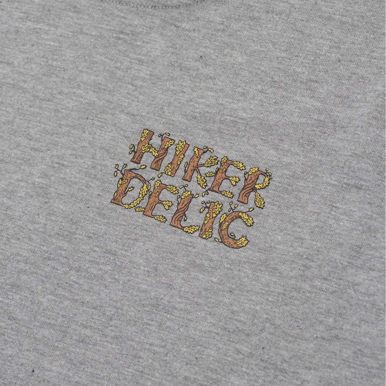 Hikerdelic Trunk SS T-Shirt - Grey Marl Clothing Hikerdelic