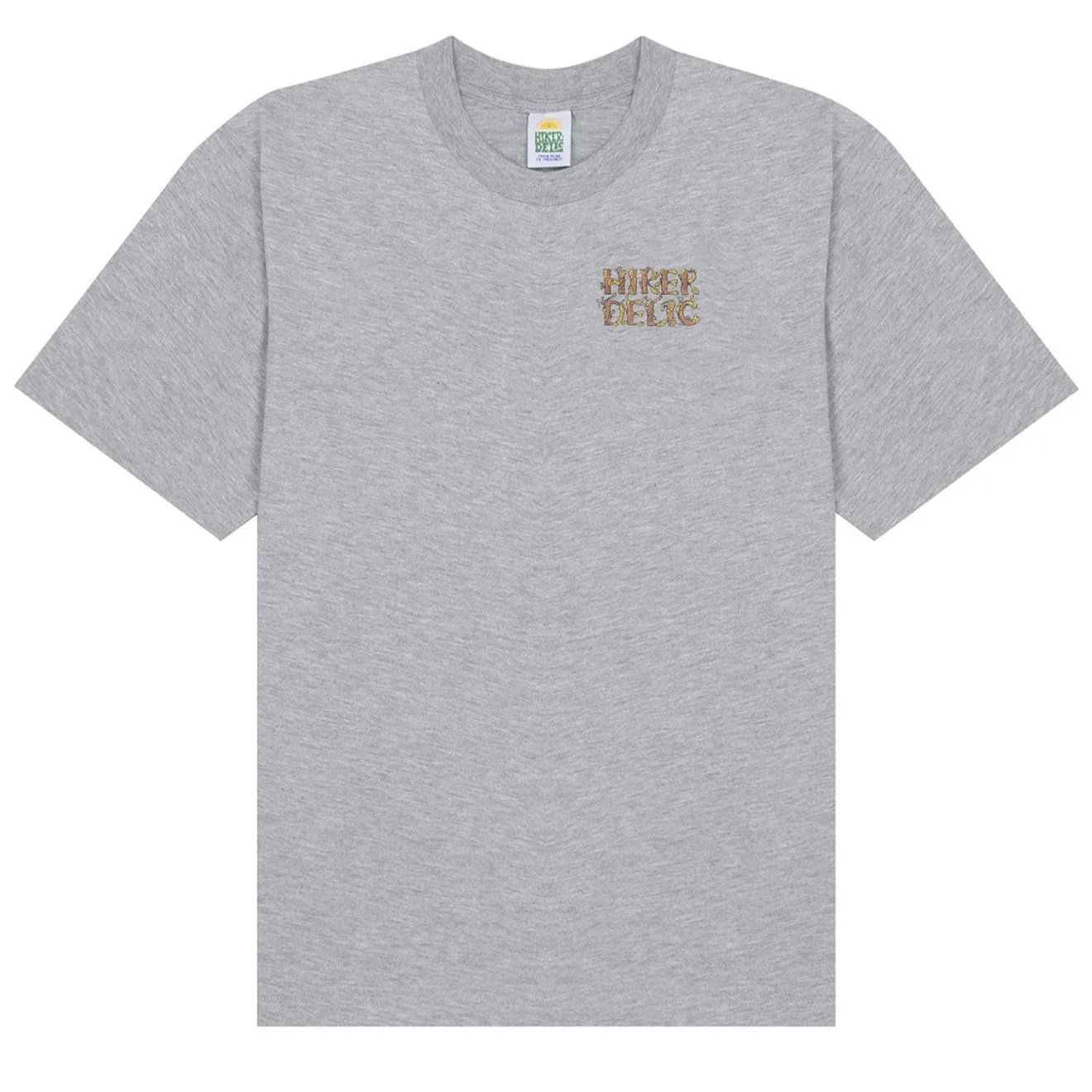 Hikerdelic Trunk SS T-Shirt - Grey Marl Clothing Hikerdelic
