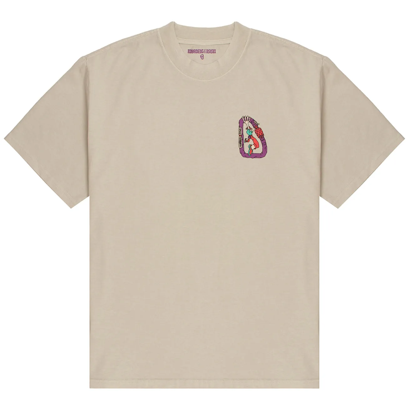 Hikerdelic x Psychi Hang on SS T-Shirt Off White