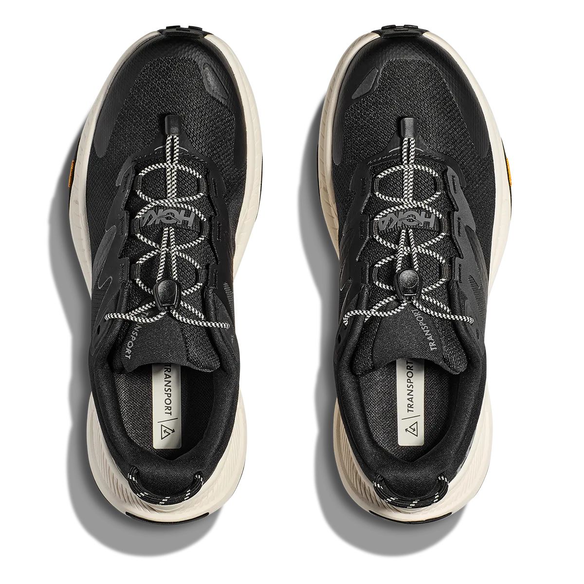 Hoka Transport - Black - Alabaster